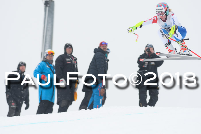 Int. FIS Rennen + NJC Damen, SG, Götschen, 22.02.2018