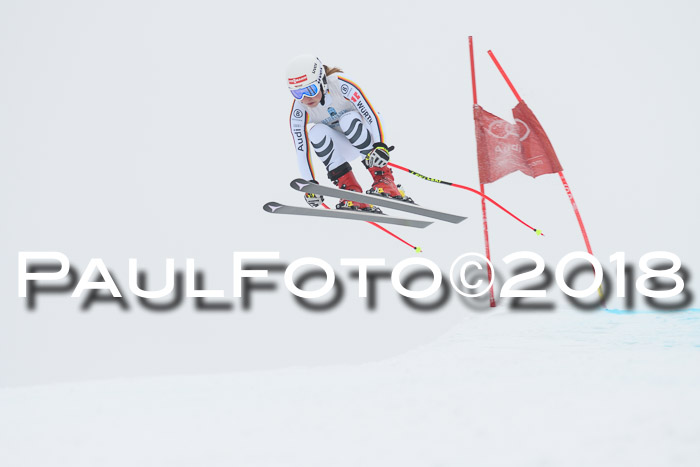 Int. FIS Rennen + NJC Damen, SG, Götschen, 22.02.2018