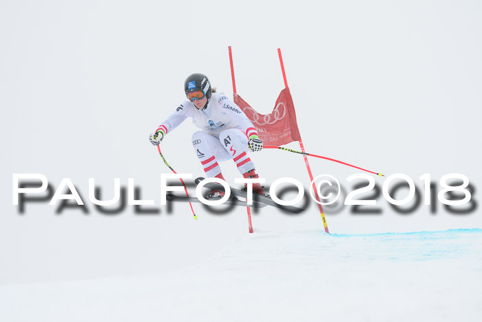Int. FIS Rennen + NJC Damen, SG, Götschen, 22.02.2018