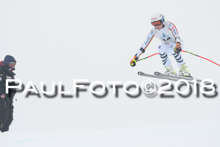 Int. FIS Rennen + NJC Damen, SG, Götschen, 22.02.2018
