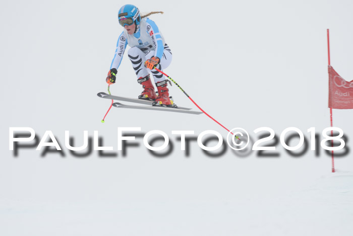 Int. FIS Rennen + NJC Damen, SG, Götschen, 22.02.2018