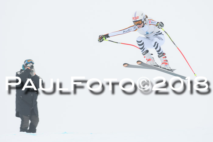 Int. FIS Rennen + NJC Damen, SG, Götschen, 22.02.2018