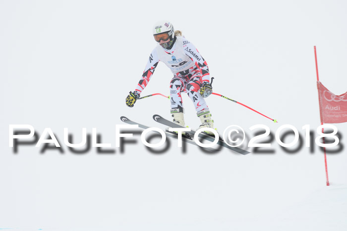 Int. FIS Rennen + NJC Damen, SG, Götschen, 22.02.2018