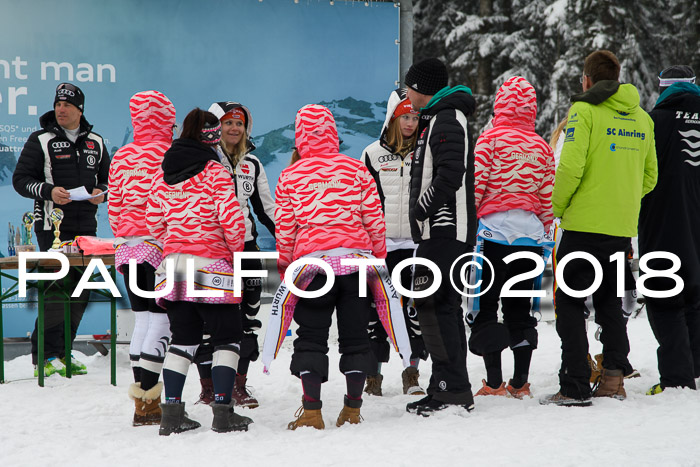 Int. FIS Rennen + NJC Damen, SG, Götschen, 22.02.2018