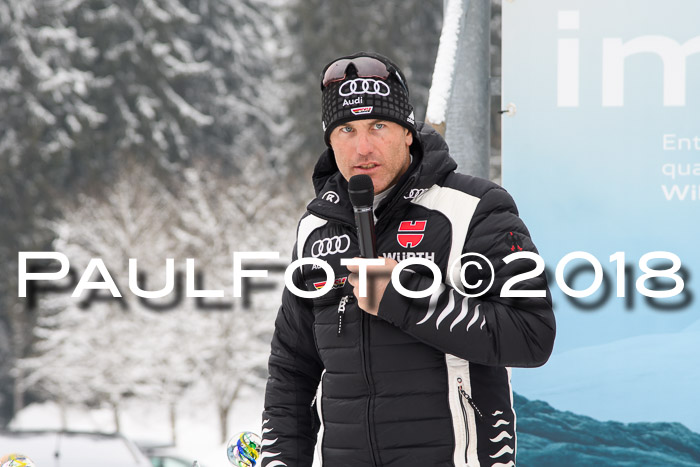 Int. FIS Rennen + NJC Damen, SG, Götschen, 22.02.2018