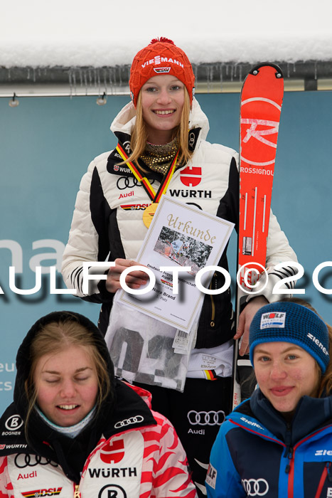 Int. FIS Rennen + NJC Damen, SG, Götschen, 22.02.2018