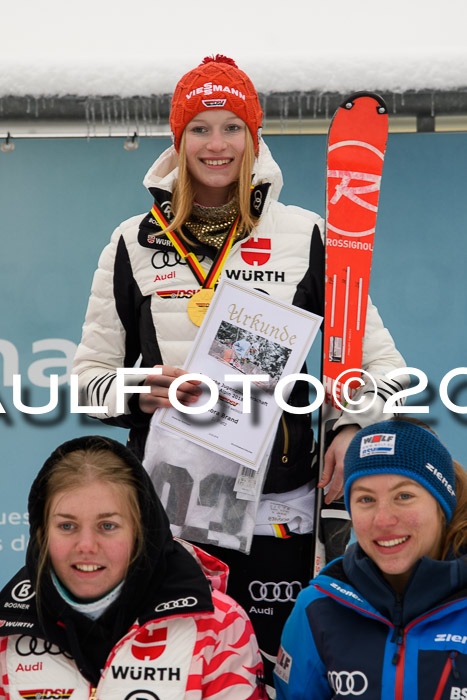 Int. FIS Rennen + NJC Damen, SG, Götschen, 22.02.2018