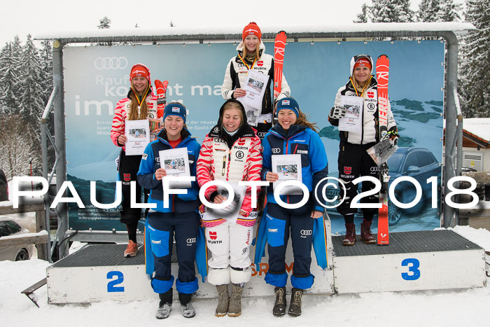 Int. FIS Rennen + NJC Damen, SG, Götschen, 22.02.2018