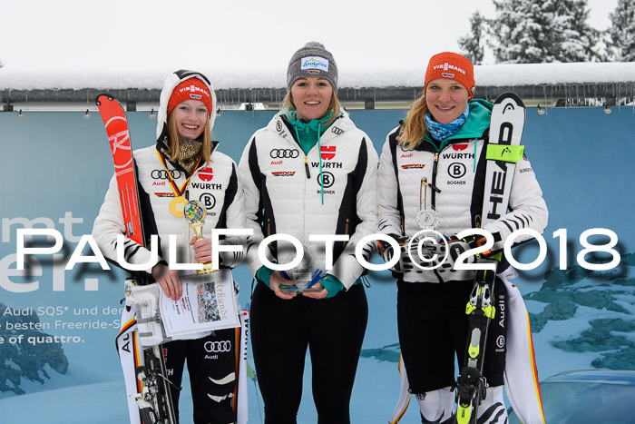 Int. FIS Rennen + NJC Damen, SG, Götschen, 22.02.2018