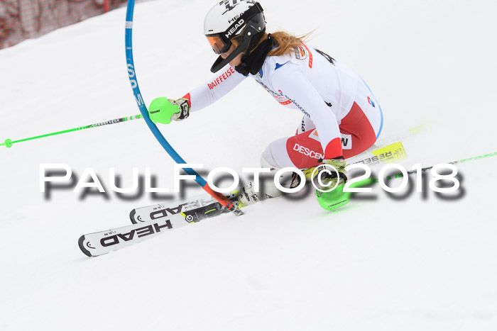 FIS Slalom Damen + Herren 23.02.2018