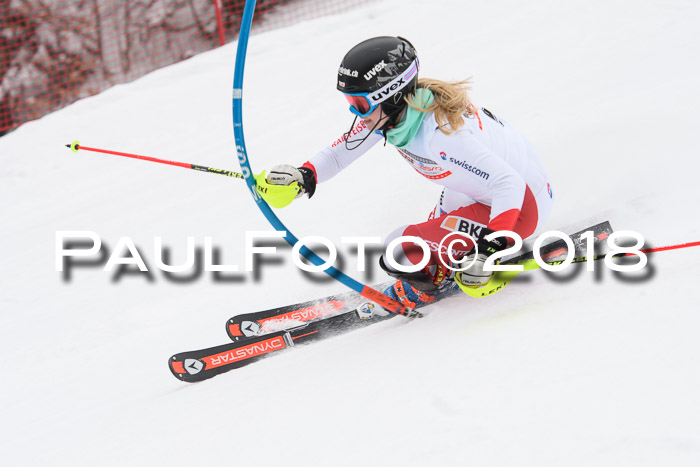 FIS Slalom Damen + Herren 23.02.2018