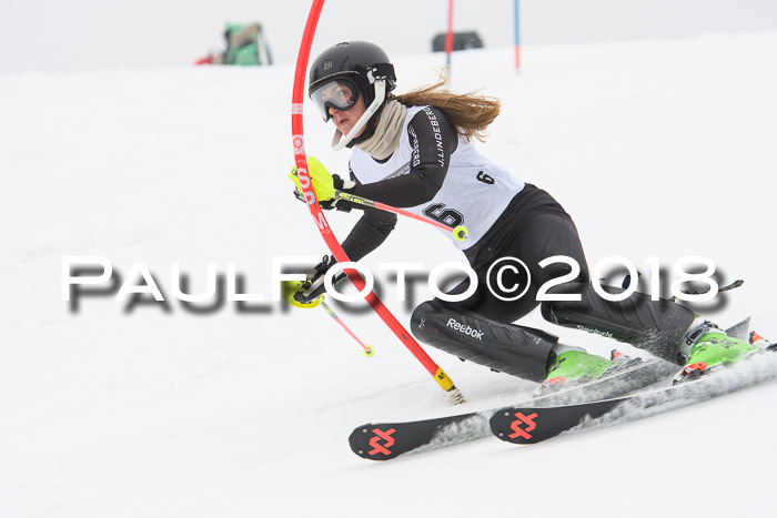 FIS Slalom Damen + Herren 23.02.2018