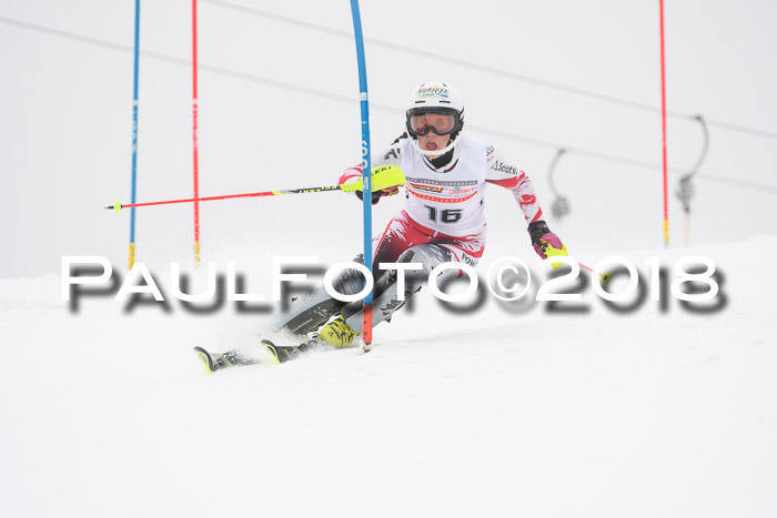 FIS Slalom Damen + Herren 23.02.2018