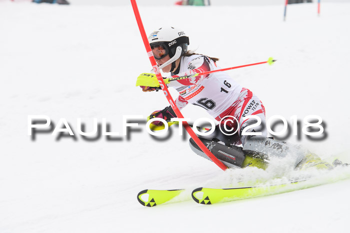 FIS Slalom Damen + Herren 23.02.2018