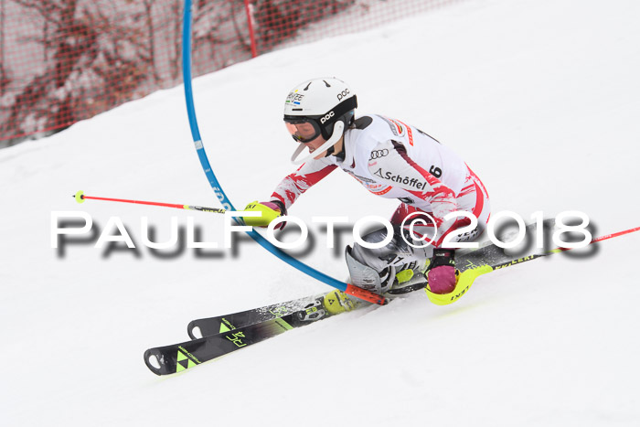 FIS Slalom Damen + Herren 23.02.2018