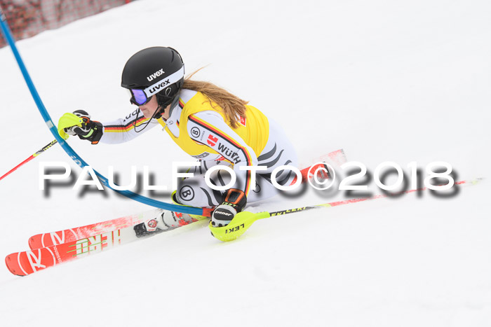 FIS Slalom Damen + Herren 23.02.2018
