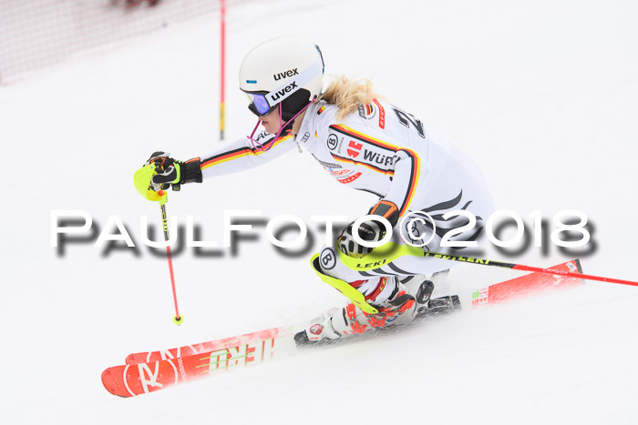 FIS Slalom Damen + Herren 23.02.2018