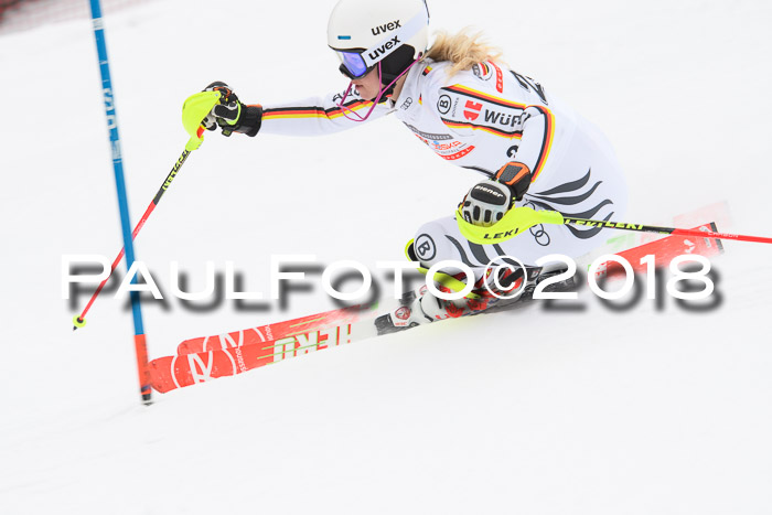 FIS Slalom Damen + Herren 23.02.2018