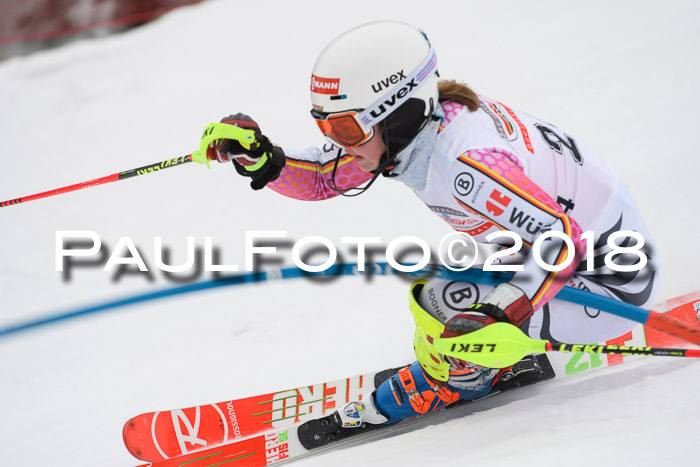 FIS Slalom Damen + Herren 23.02.2018