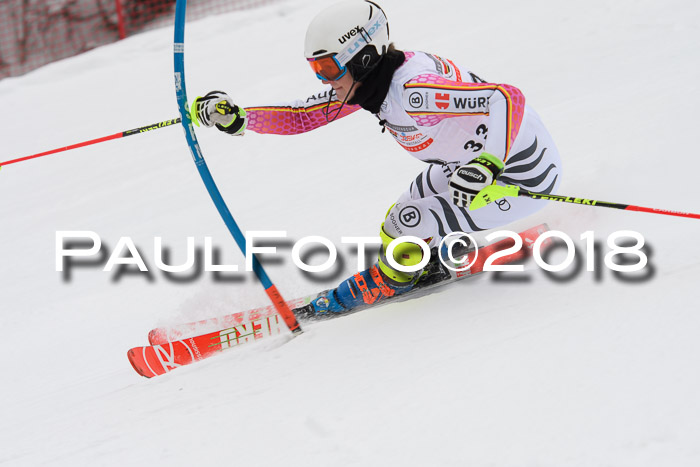 FIS Slalom Damen + Herren 23.02.2018