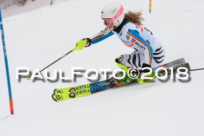 FIS Slalom Damen + Herren 23.02.2018