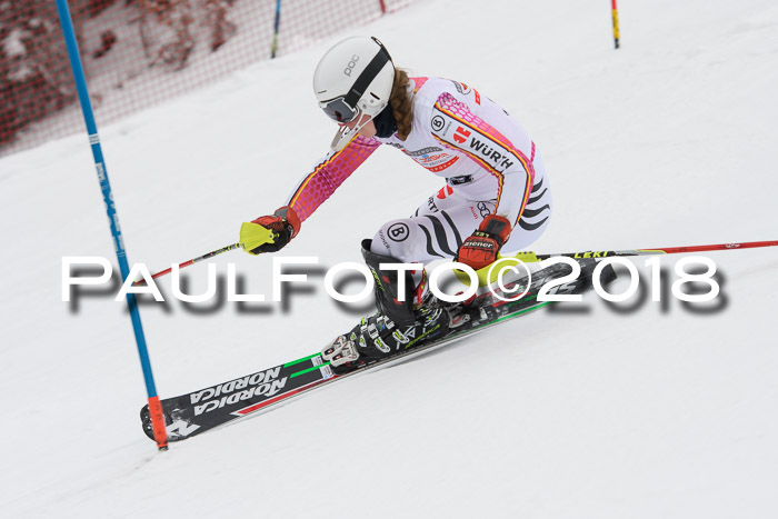 FIS Slalom Damen + Herren 23.02.2018