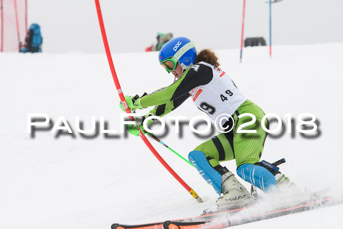 FIS Slalom Damen + Herren 23.02.2018