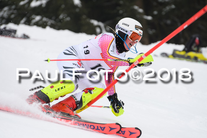 FIS Slalom Damen + Herren 23.02.2018