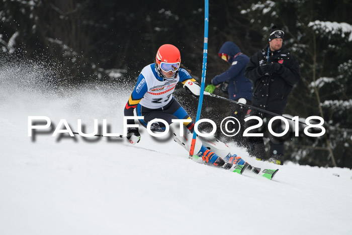 FIS Slalom Damen + Herren 23.02.2018