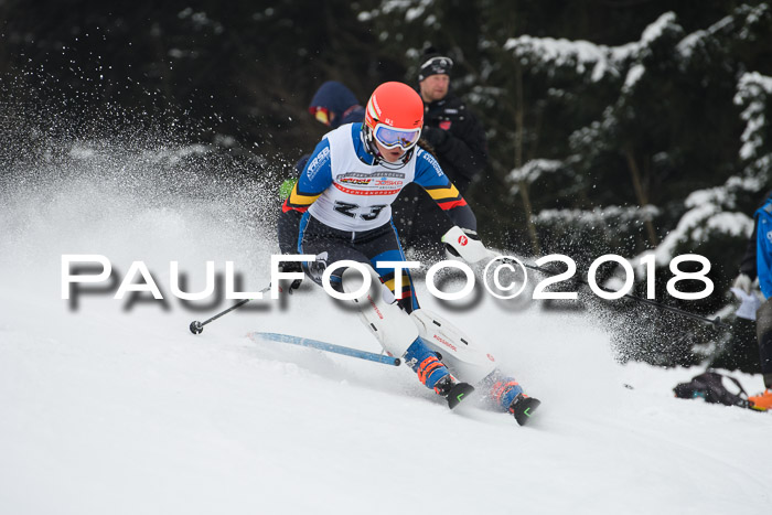FIS Slalom Damen + Herren 23.02.2018
