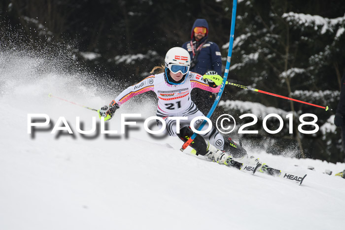 FIS Slalom Damen + Herren 23.02.2018
