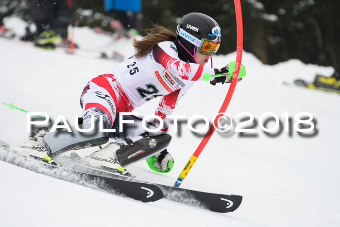 FIS Slalom Damen + Herren 23.02.2018