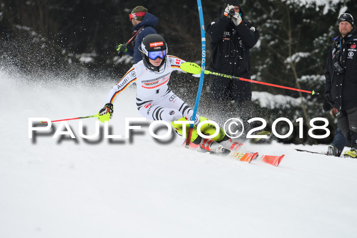 FIS Slalom Damen + Herren 23.02.2018