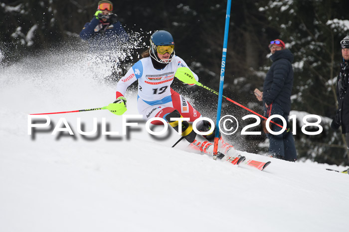 FIS Slalom Damen + Herren 23.02.2018