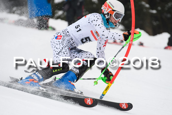 FIS Slalom Damen + Herren 23.02.2018