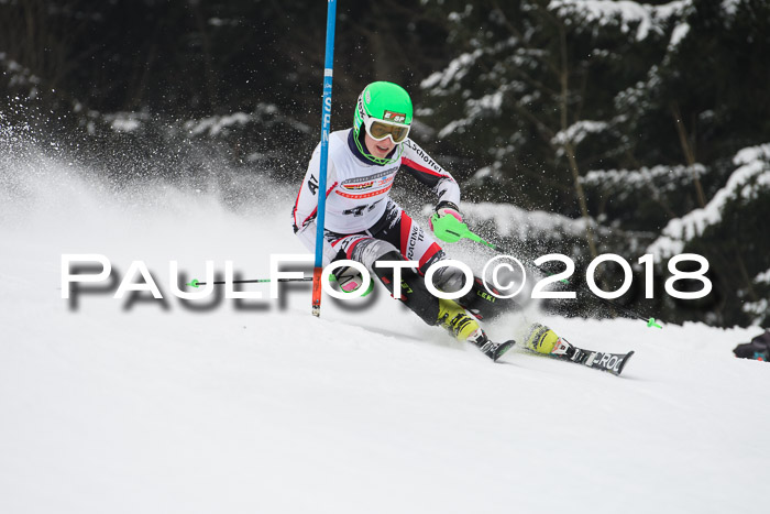 FIS Slalom Damen + Herren 23.02.2018