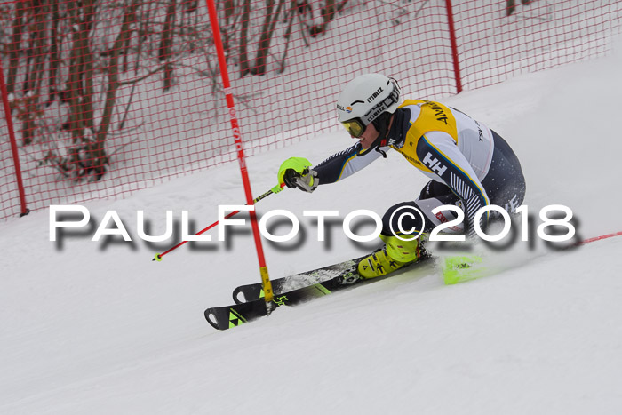 FIS Slalom Damen + Herren 23.02.2018