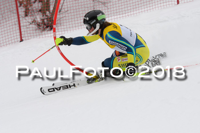 FIS Slalom Damen + Herren 23.02.2018