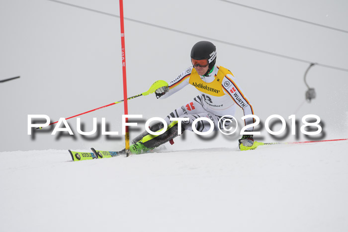 FIS Slalom Damen + Herren 23.02.2018