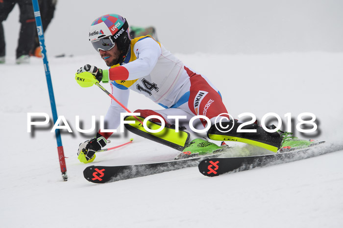 FIS Slalom Damen + Herren 23.02.2018