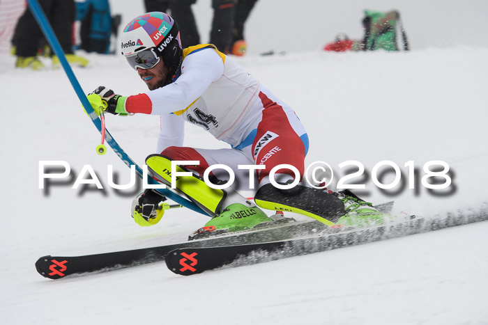 FIS Slalom Damen + Herren 23.02.2018