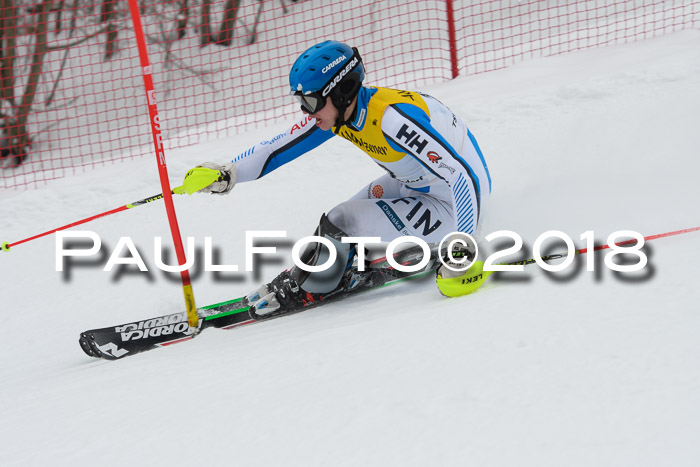 FIS Slalom Damen + Herren 23.02.2018
