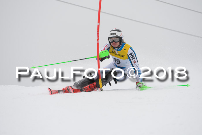 FIS Slalom Damen + Herren 23.02.2018