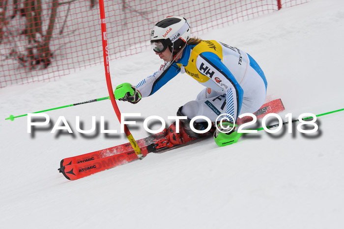 FIS Slalom Damen + Herren 23.02.2018