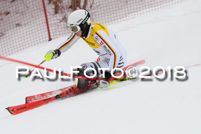 FIS Slalom Damen + Herren 23.02.2018