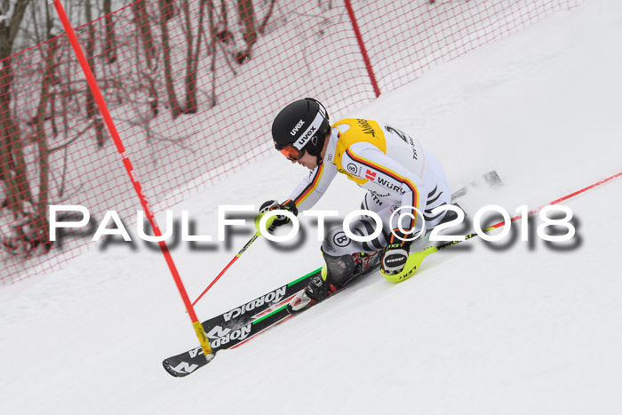 FIS Slalom Damen + Herren 23.02.2018
