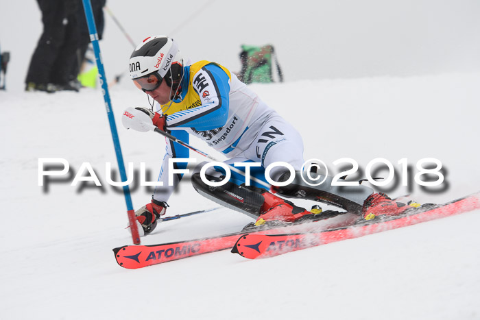 FIS Slalom Damen + Herren 23.02.2018