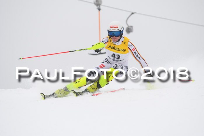 FIS Slalom Damen + Herren 23.02.2018