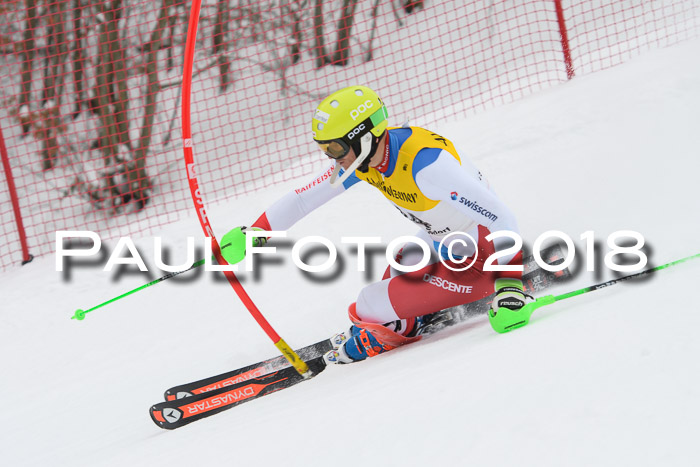 FIS Slalom Damen + Herren 23.02.2018