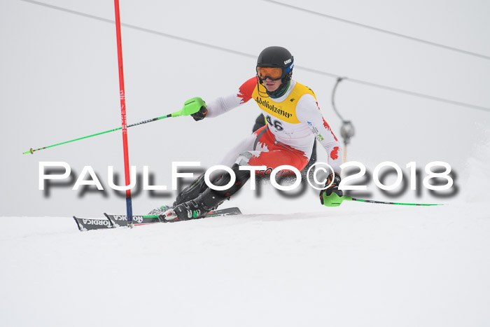 FIS Slalom Damen + Herren 23.02.2018